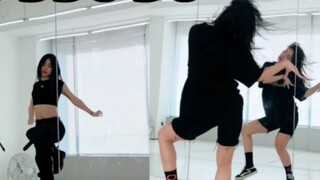 Para suster di sini untuk menari Blackpink_DDU DU DDU DU ruang latihan flip dance mirror back