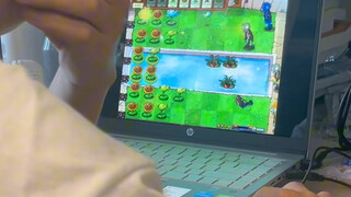My roommate said he is an expert at playing Plants vs. Zombies. Is this true?