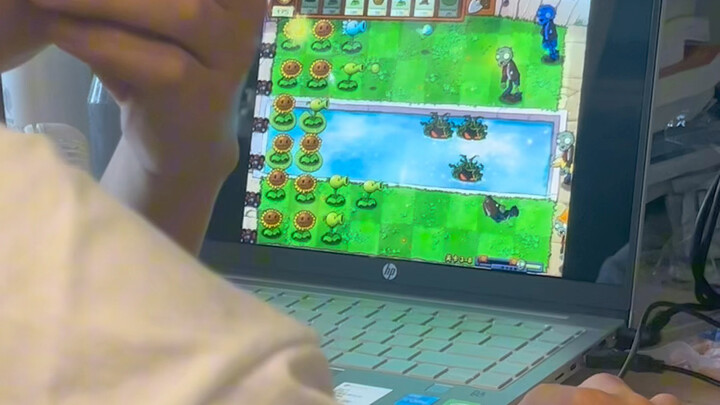My roommate said he is an expert at playing Plants vs. Zombies. Is this true?