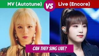 [HIGH NOTES] IZ*ONE AUTOTUNE vs NO AUTOTUNE (+ best vocals from debut to Panorama)