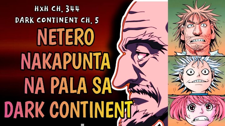 Aizakk Neterro, Zigg zoldyck, Linnet Audoble nakapunta na sa Dark continent - hxh 344