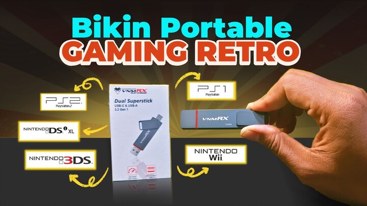 SSD EXTERNAL BUAT GAMING RETRO