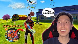 New Parafal Evo Skin 🍷🗿 | Is it good?! 🧐 - Mehdix Free Fire