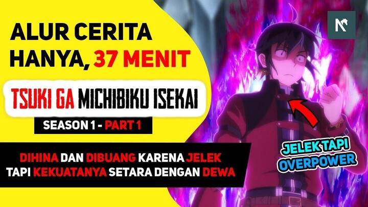ALUR Anime Tsuki ga Michibiku Isekai Douchuu Part 1 Sub Indo