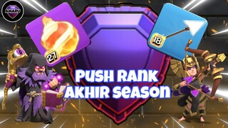 Push awal season ❌  , Push akhir season ✅ || Clash of Clans Gameplay