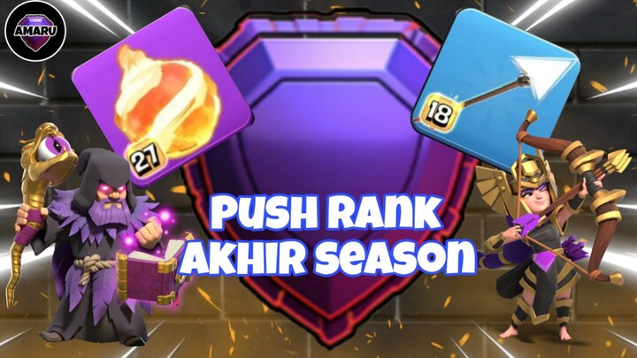 Push awal season ❌  , Push akhir season ✅ || Clash of Clans Gameplay