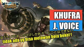Khufra Japanese Voiceline Mobile Legends