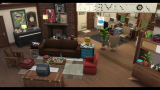How I Met Your Mother Apartment (NO CC) - TS4 [SPEED BUILD]