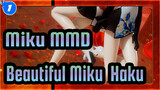 [Miku MMD / 60FPS] Beautiful Miku & Haku! / Ancient Style Rendering_1