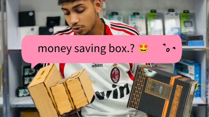 Money saving box 😊#openup #openupbd #money #box #moneysaving