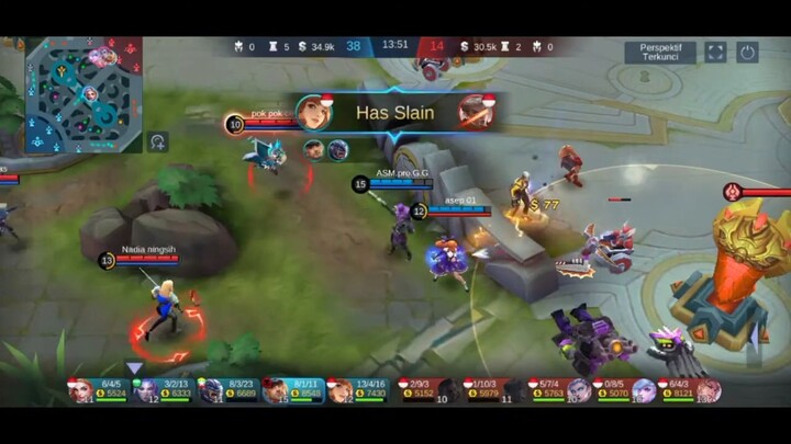 Gameplay clint maniac 3x ||Mobile Legends