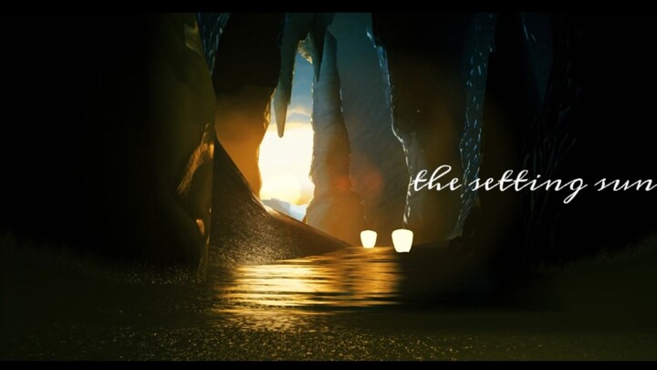 Wait for the sun to set