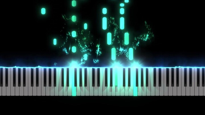 [เปียโนเอ็ฟเฟ็กต์พิเศษ] Thousand Sakura Hatsune Miku & Black うさP - Piano Score