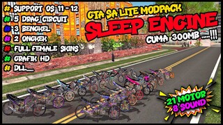 RILIS ❗❗❗ GTA SA LITE MOD DRAG SLEEP ENGINE TERBARU 2022 // SUPPORT OS 12 // CUMA 300MB 😱😱