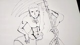 Drawing Hidan Akatsuki | Naruto Shippuden