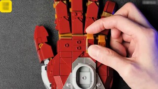 Marvel Thanos Infinity Glove Immersive Lego Building Blocks Unboxing and Assembling 590 Pieces Extre