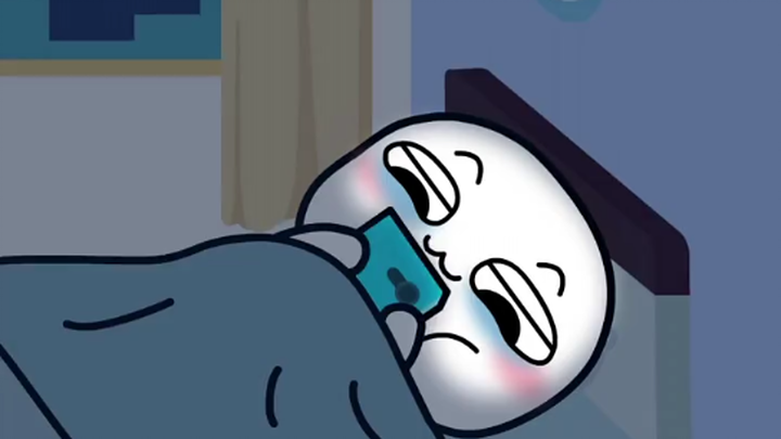 发给你熬夜的朋友看  "动漫 "熬夜 h搞笑视频