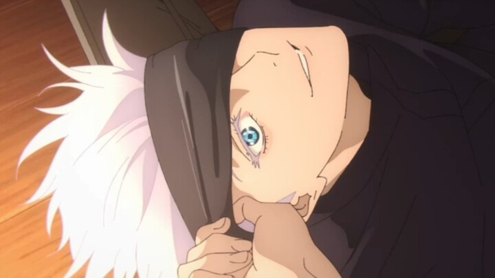 "Satoru, are you crying right now?"