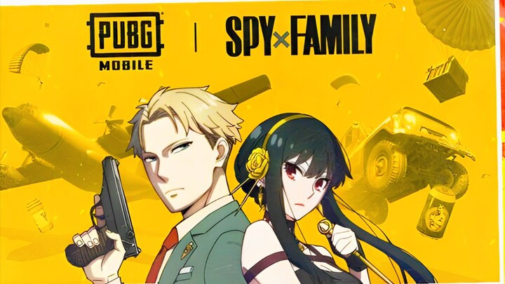 Ketika Pubg Mobile Berkolaborasi Dengan Anime Spy X Family🔥