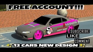 || Free Account Giveaway || 10 Rare Cars New Design || Car Parking Multiplayer 4.8.4.2