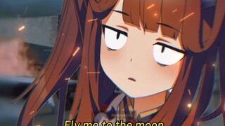 【碧蓝档案】爱清枫香一动不动地站着