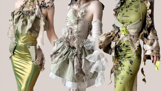 Try to [transform one set of clothes into three different outfits]. No matter how much you modify it
