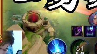This is the method of Guan Yu in the national server, charging into the enemy camp head first! [High