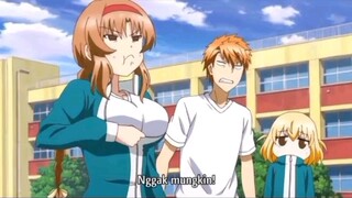 ANIME D-FRAG! EXE MOMENT TERLALU BESAR ‼️ SAMPAI NGA BISA DI TUTUPIN 😁😂