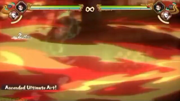 demon slayer tanjiro vs Sasuke