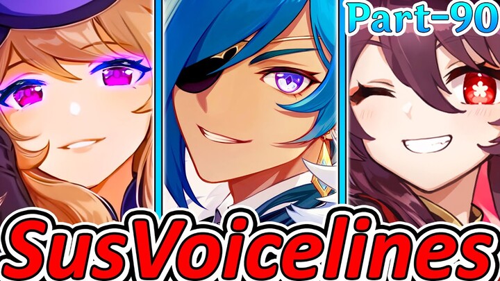 Some Funny/Interesting/Sad Voice lines - Genshin Impact | Part-90 | Hu Tao, Lisa, Kaeya, Yae Miko