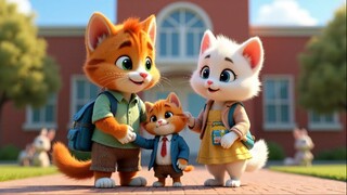💕 Learning with Love: Adorable Kitten School Moments!💖