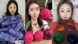 [ASMR] THÁNH ĂN ĐÁ| Ăn Đá lạnh, chocola đông lạnh đa màu sắc| Ice Eating MUKBANG SATİSFYİNG#323