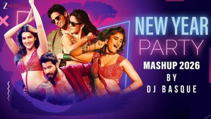 New Year Party Mashup 2026 DJ inBasque Bollywood Dance Hits