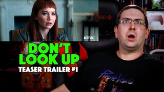 REACTION! Don't Look Up Teaser Trailer #1 - Leonardo DiCaprio Movie 2021