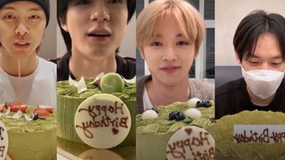 Bánh sinh nhật SM ngày càng dày lên. Liệu lần sau có còn là đồng cỏ xanh tươi không nhỉ?