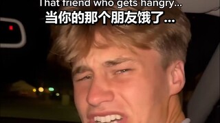 POV: Người bạn của bạn, người cực kỳ tức giận khi đói
