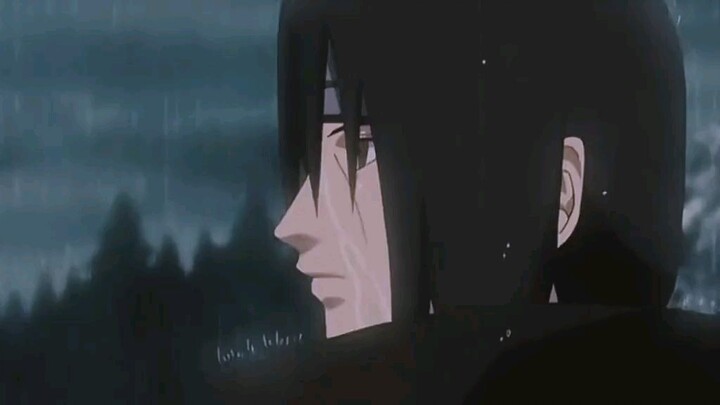 Seorang uchiha itachi pun bisa menangis