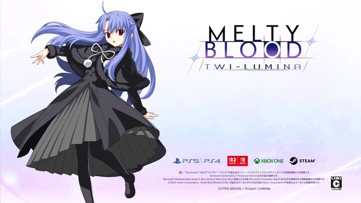 PV hari rilis "MELTY BLOOD: TWI-LUMINA"