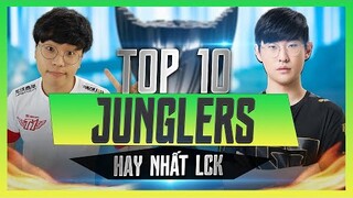 TOP 10 NGƯỜI ĐI RỪNG XUẤT SẮC NHẤT LỊCH SỬ LCK | BLV HOÀNG SAMA