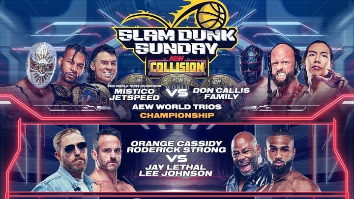 AEW Collision Slam Dunk Sunday - 22 March 2026