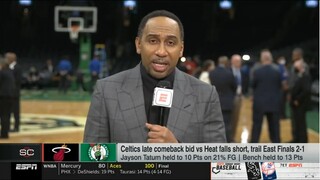 Stephen A. "gloat" Heat withstands loss of Butler and furious Boston rally, beats Celtics in Game 3