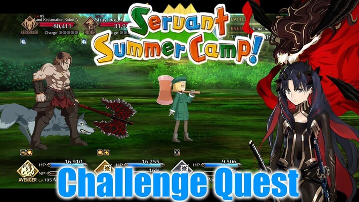 [FGO NA] Summer 5 CQ ft Space Ishtar 9T | Servant Summer Camp