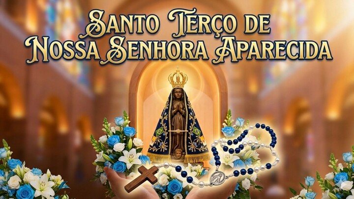 Santo Terço de Nossa Senhora Aparecida. 🙏🙏🙏