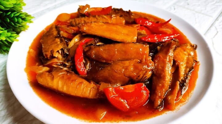 tongkol bumbu sarden pedas manis