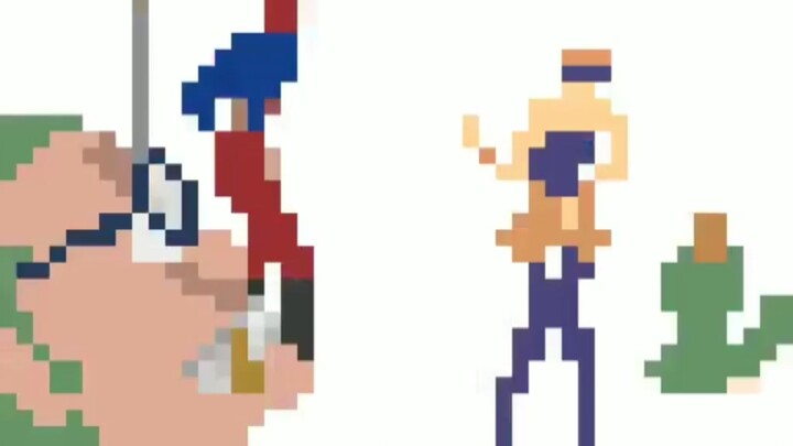[JOJO Golden Wind] Pemulihan tingkat piksel dari tim maritim Yangko