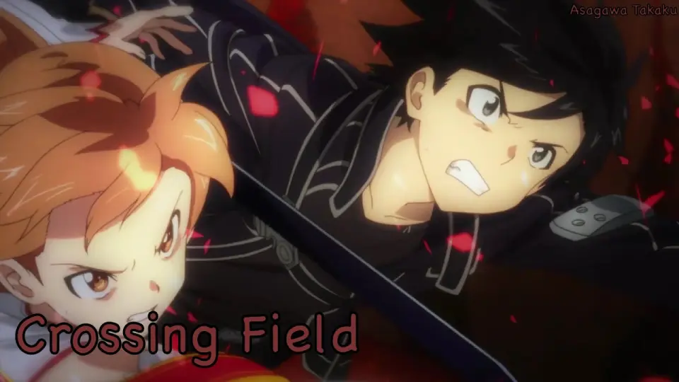 Lyrics Amv Sword Art Online Ss1 Op Full Crossing Field Lisa Bilibili