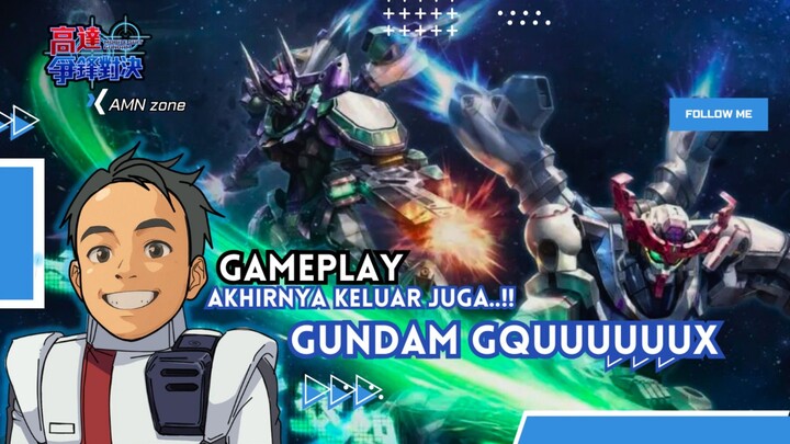 Gundam Gquuuuuux Rilis Gratis •|• Gundam battle CN Gameplay