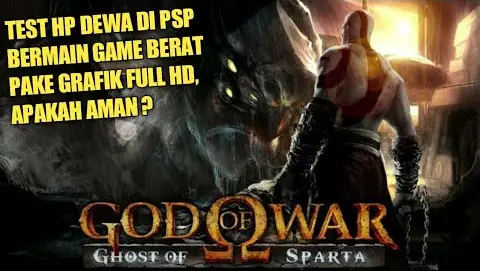 NYOBA MAIN GAME GOD OF WAR - GHOST OF SPARTA PAKAI GRAFIK FULL HD DI HP ANDROID SPEK TINGGI...