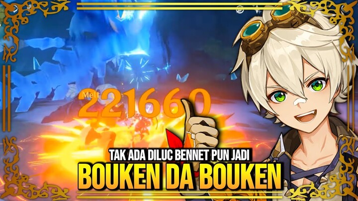 Pengujian Coba Bouken da Bouken Burst Damage - Genshin Impact : Indonesia