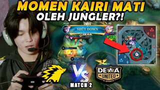 LINGG KUMAR KEMBALI KELUAR!! GILA PERTARUNGAN MAKRO ANTAR KEDUA TEAM!! - ONIC VS DEWA MATCH 2